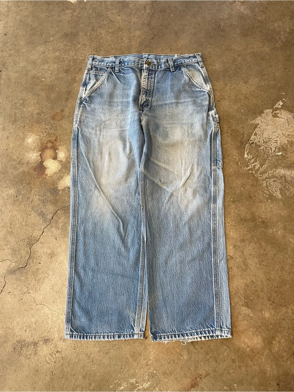 Vintage Carhartt B137 DST Carpenter Jeans